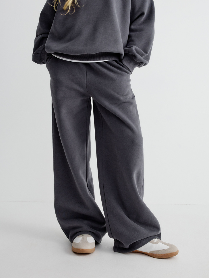 

Трикотажные широкие брюки для девочек, SL6801051501