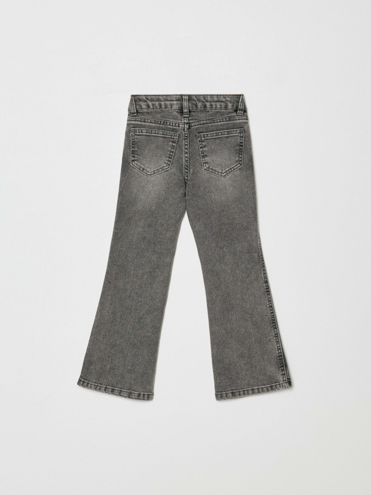 джинсы bootcut для девочек с вышивкой  x смешарики 4610517229960 по акции