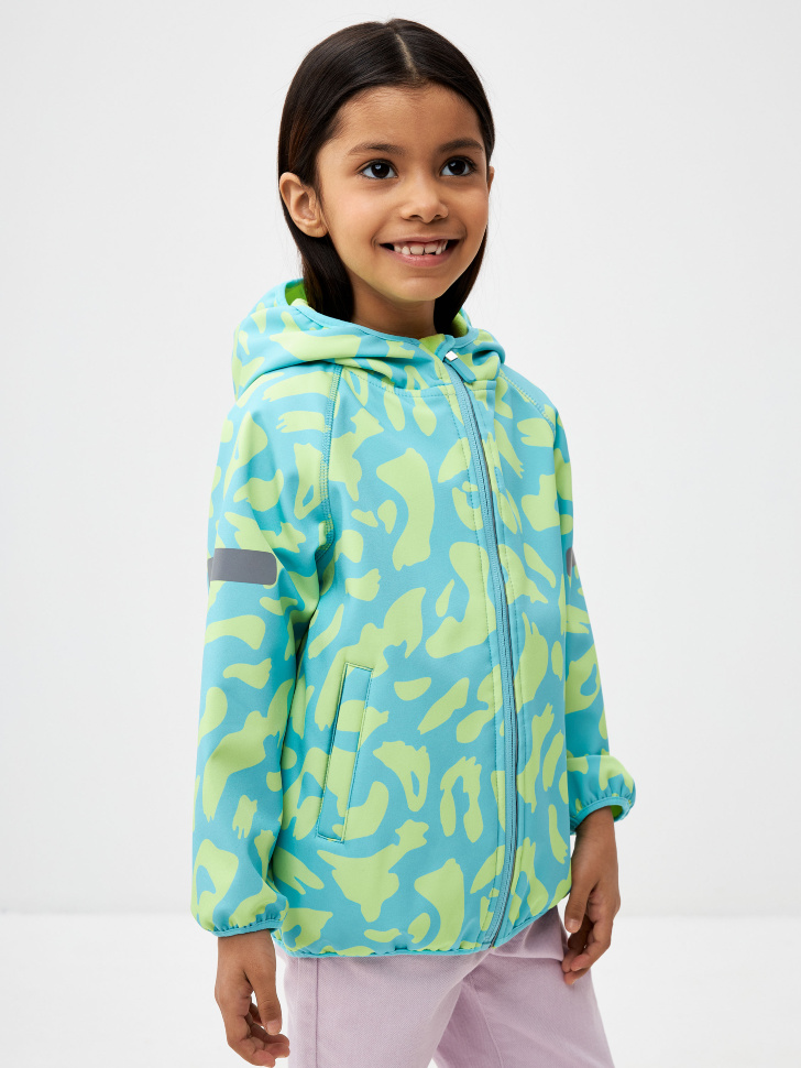 

Ветровка Softshell на флисе для девочек