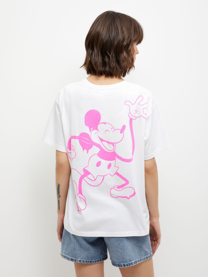 

Футболка с принтом Disney Mickey Mouse, Белый
