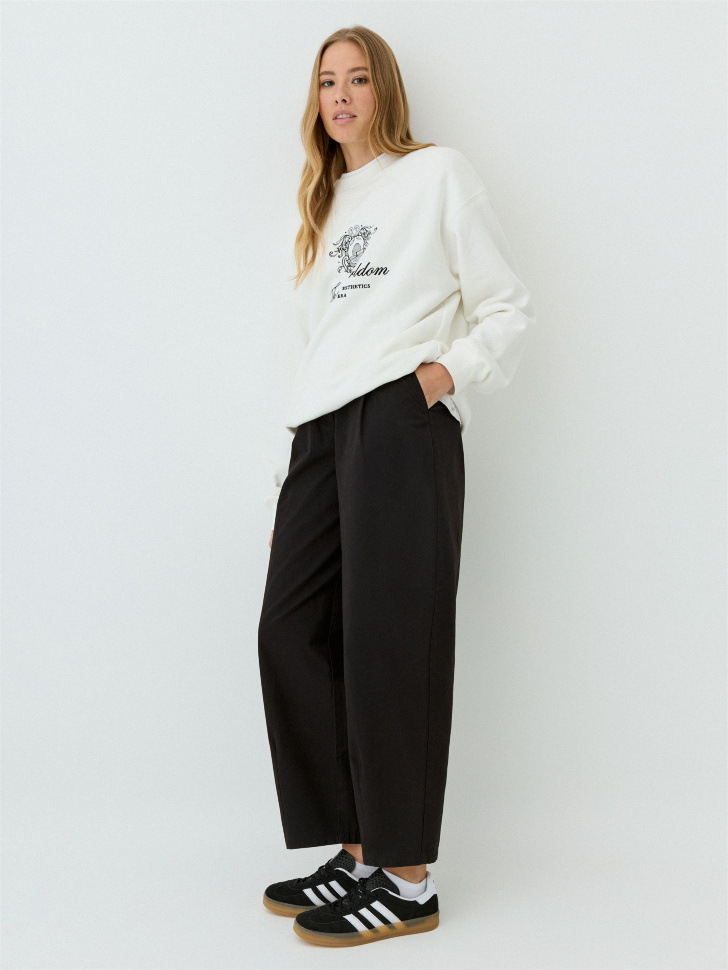 

Укороченные брюки Slouchy