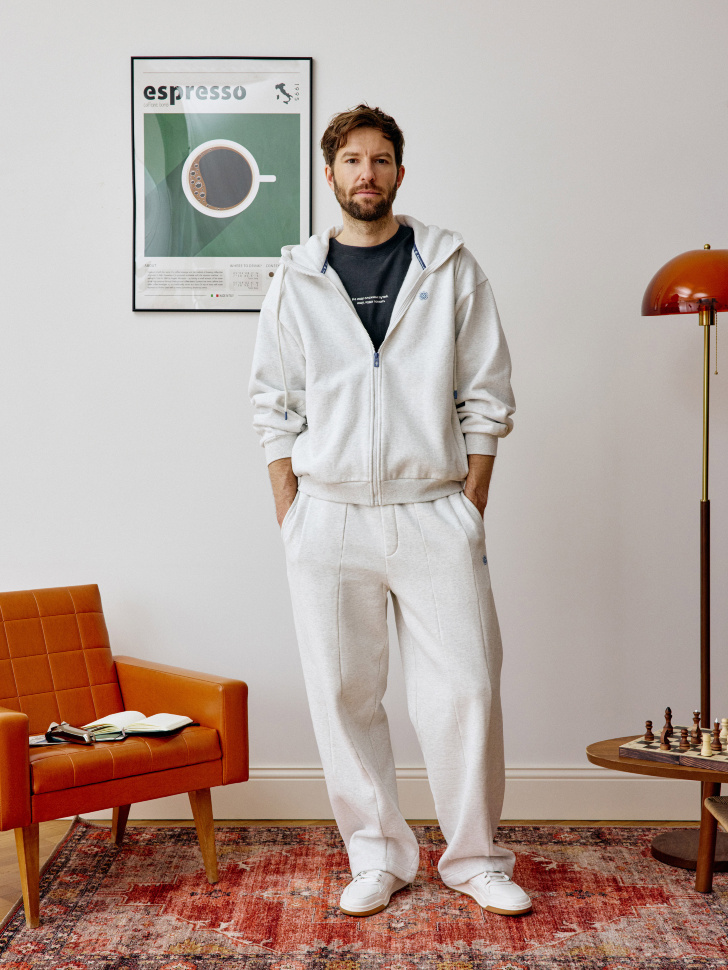 Брюки трикотажные свободные Sela, серый, арт. 52777