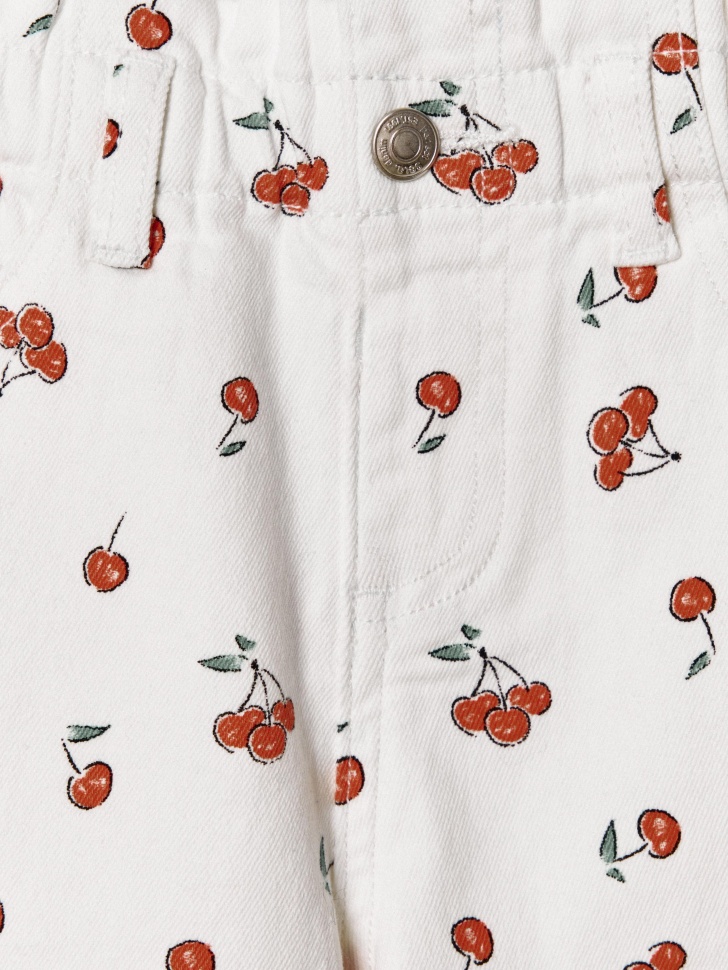 шорты джинсовые для девочек по цене 1699 руб вид справа