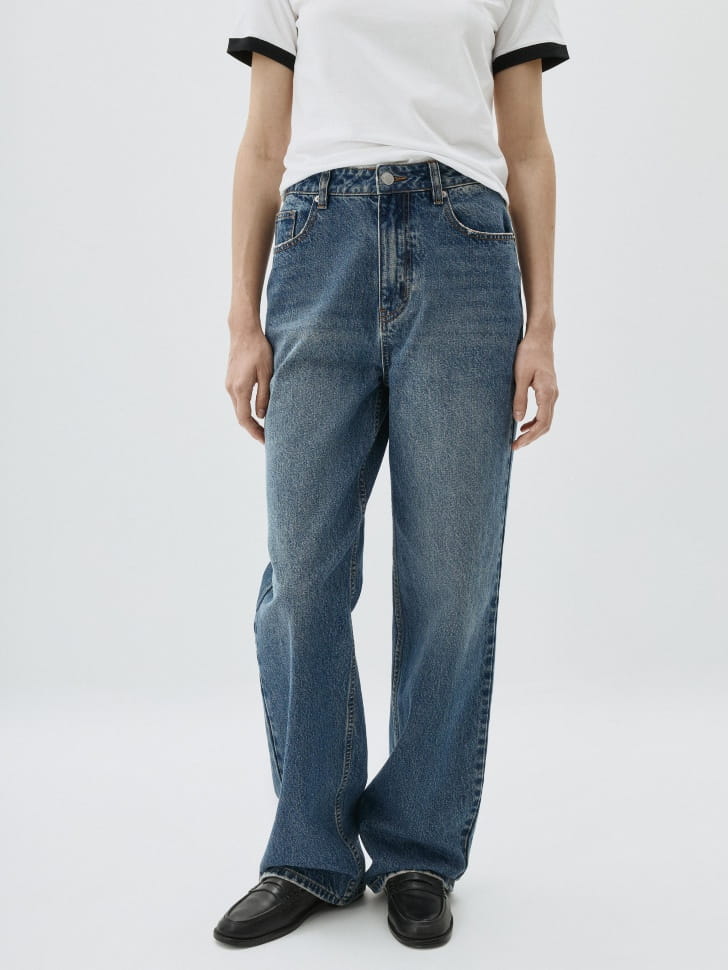 Джинсы Straight Fit. Фото №2