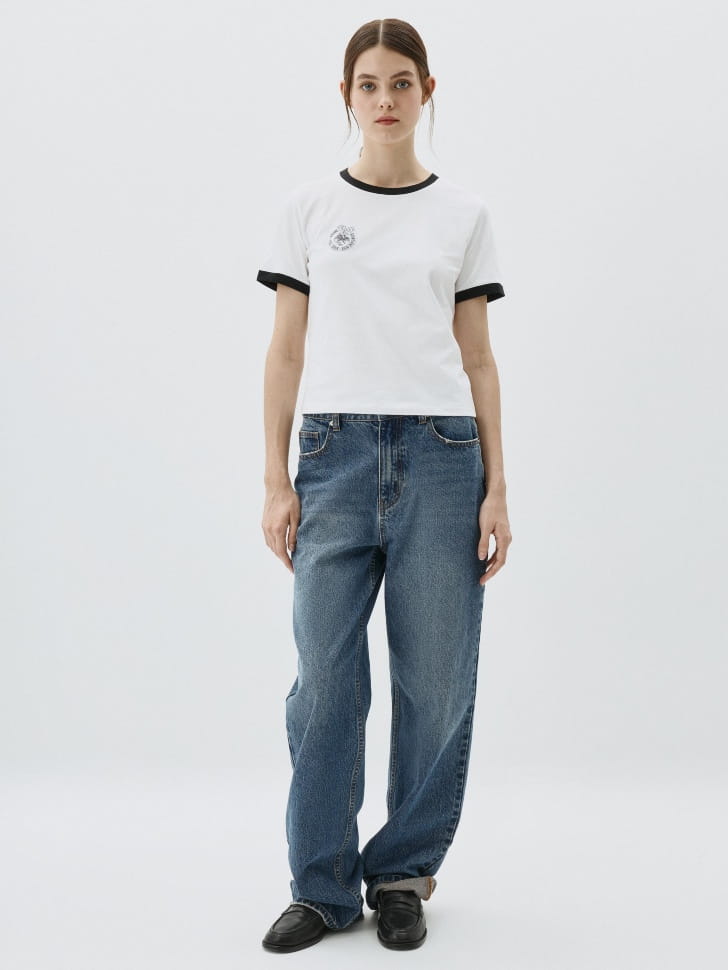 Джинсы Straight Fit. Фото №5