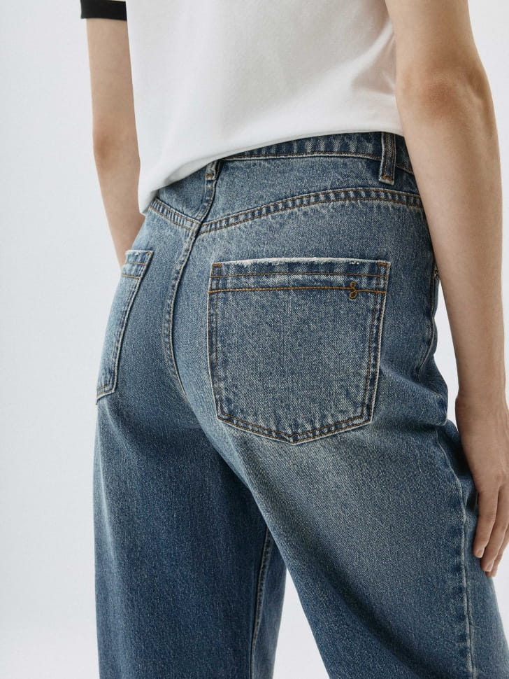 Джинсы Straight Fit. Фото №7