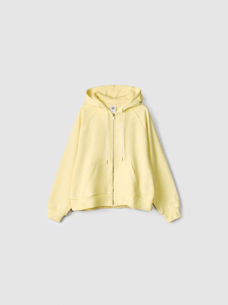 Укороченное худи оверсайз Sela, желтый, арт. 52760