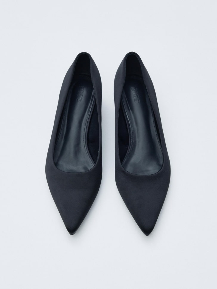 сатиновые туфли-лодочки 4610517238689 со скидкой