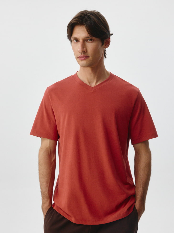 Футболка MARK REGULAR FIT базовая. Фото №4
