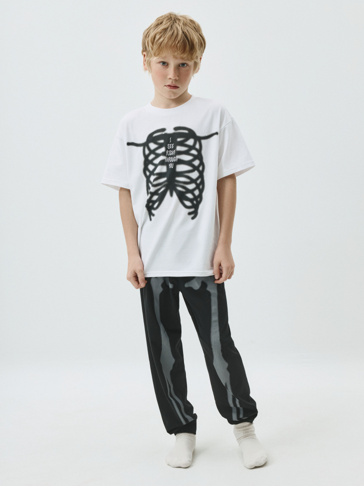 Пижамные брюки с принтом Halloween для мальчиков 1299₽