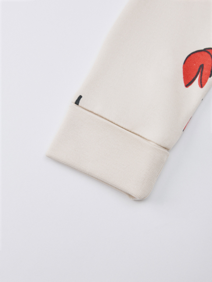 трикотажный комбинезон с принтом для малышей 4680798767529 со скидкой