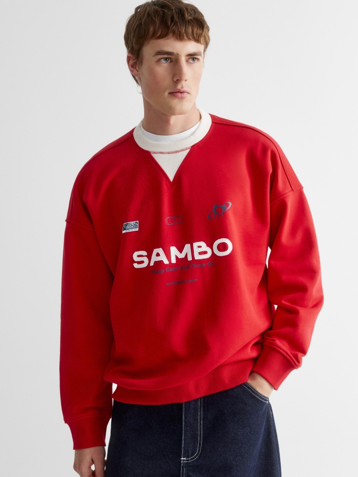 свитшот оверсайз с принтом 4610517245472 фотография