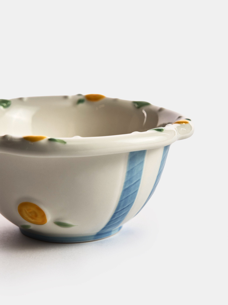 детская глубокая тарелка из фаянса с рисунком по цене 1199 руб вид справа