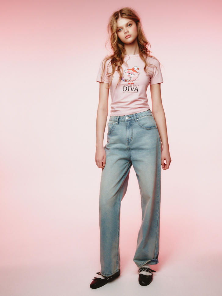 Джинсы Loose fit SELA Young, арт. 37006