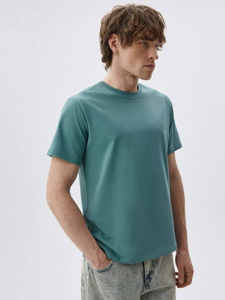 Футболка ADAM SLIM FIT базовая. Фото №4
