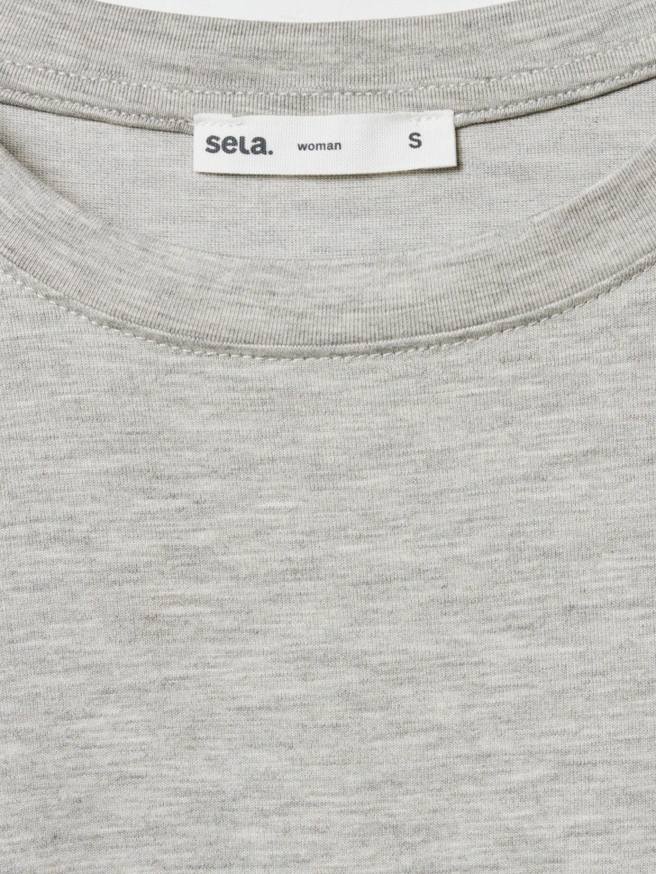 футболка оверсайз из смесовой вискозы из вискозы спереди