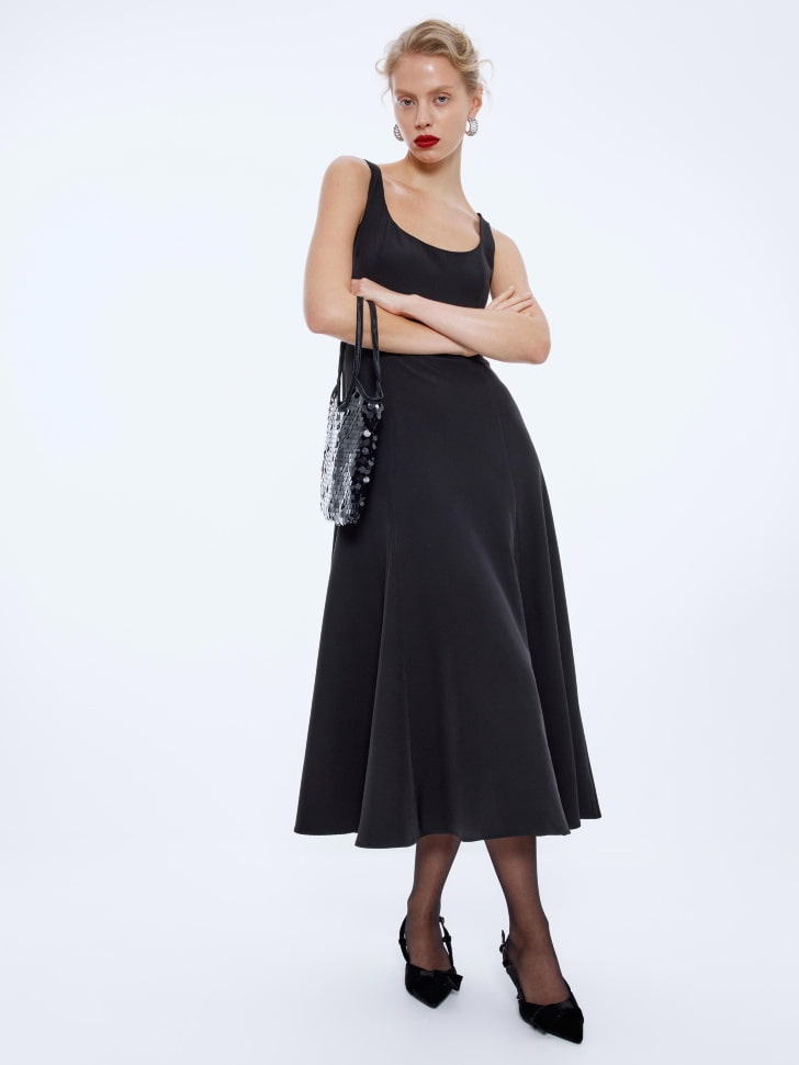 платье миди на бретелях 4610517020338 фотография