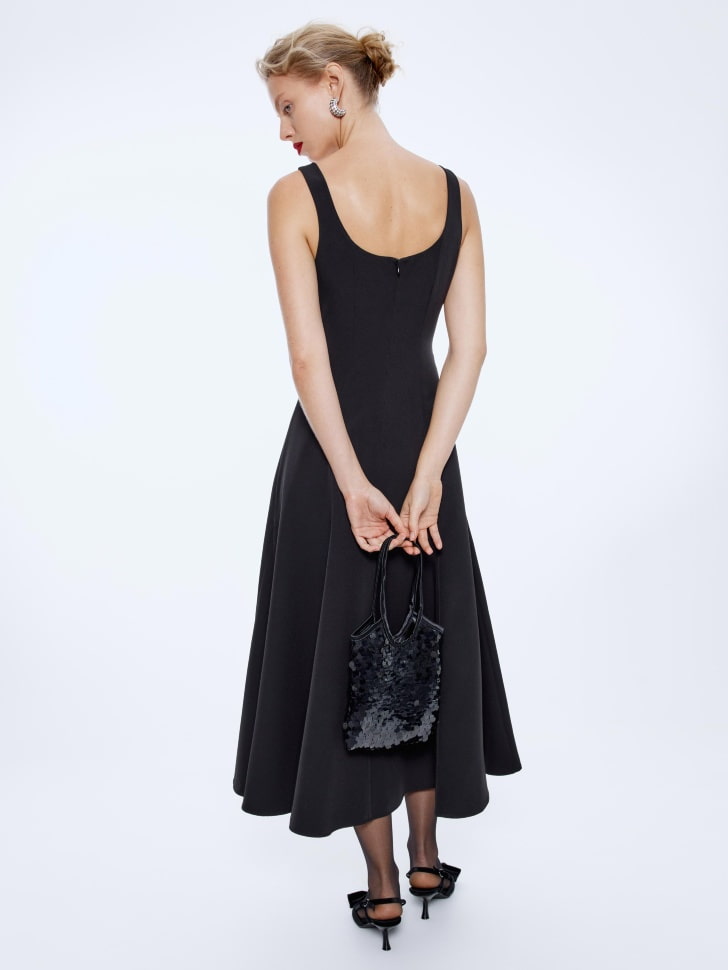 платье миди на бретелях 4610517020338 с промокодом