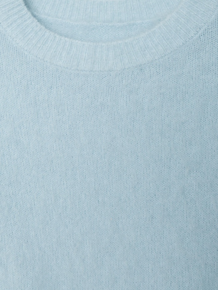 джемпер с коротким рукавом из смесовой шерсти 4610517204226 по распродаже