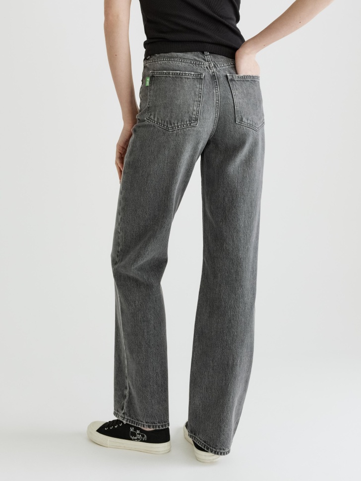 джинсы 411 wide leg tall из органического хлопка по цене 3599 руб вид справа
