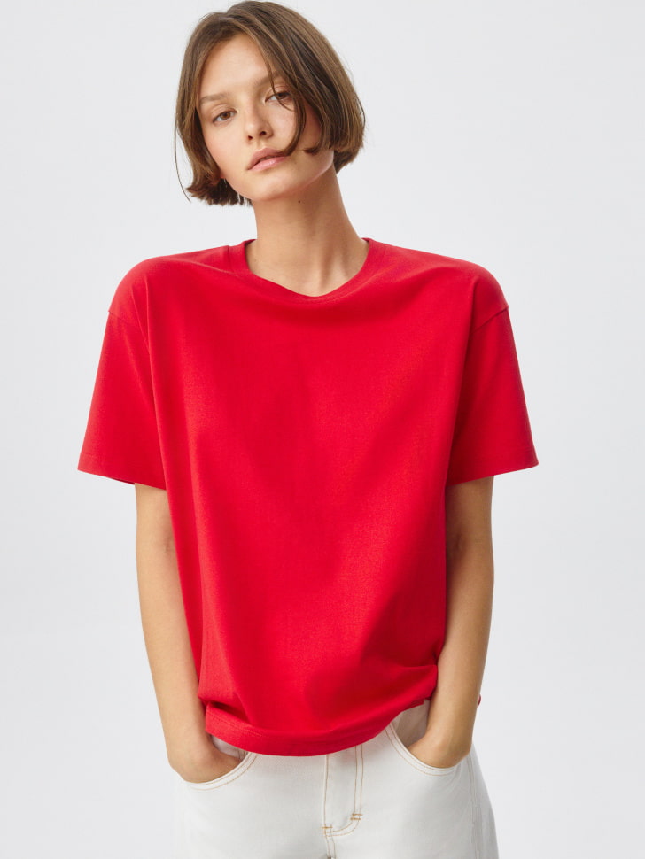 Футболки и лонгсливы  SELA Футболка KATE OVERSIZE FIT