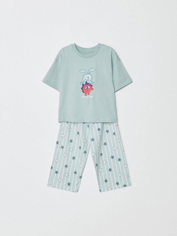 пижама с принтом для мальчиков  x смешарики 4610517106520 фотография