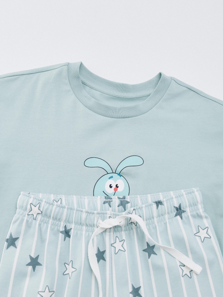 пижама с принтом для мальчиков  x смешарики 4610517106520 в интернет магазине