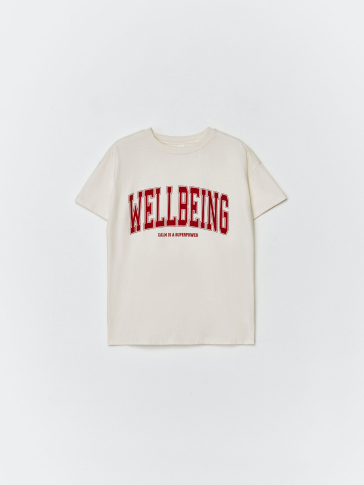 футболка с принтом для девочек 4610517388117 фотография