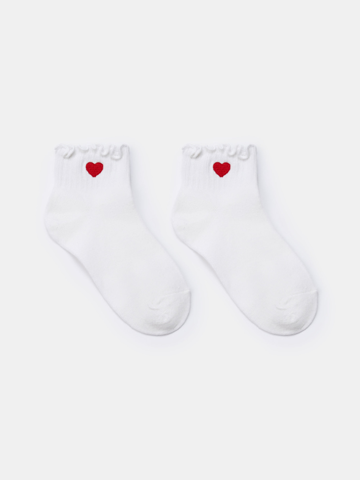 

Короткие носки с вышивкой, SL6802162403