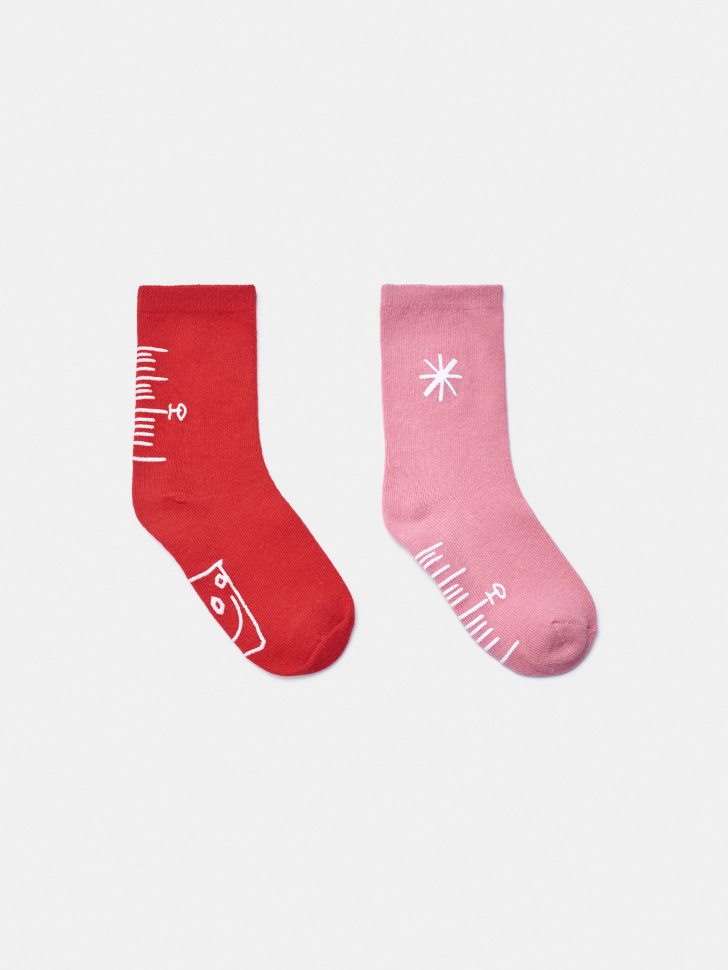 Набор детских носков Sela Art People, разноцветный, арт. 45052