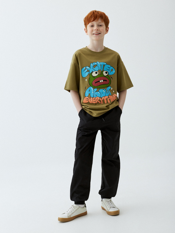 

Хлопковые брюки для мальчиков