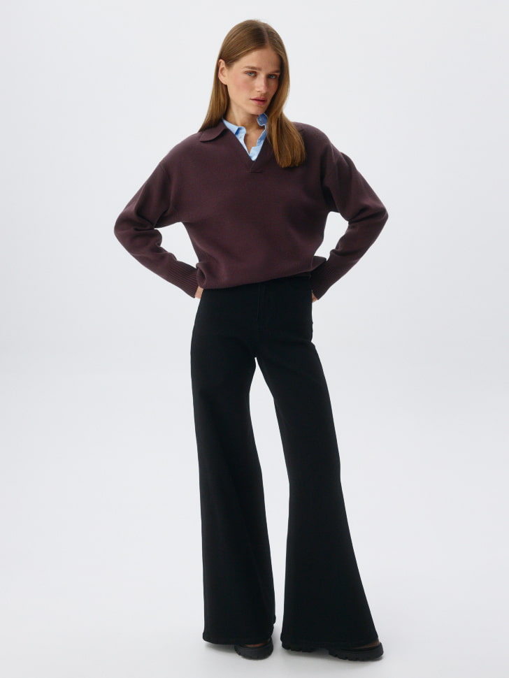 Джинсы Wide leg. Фото №2