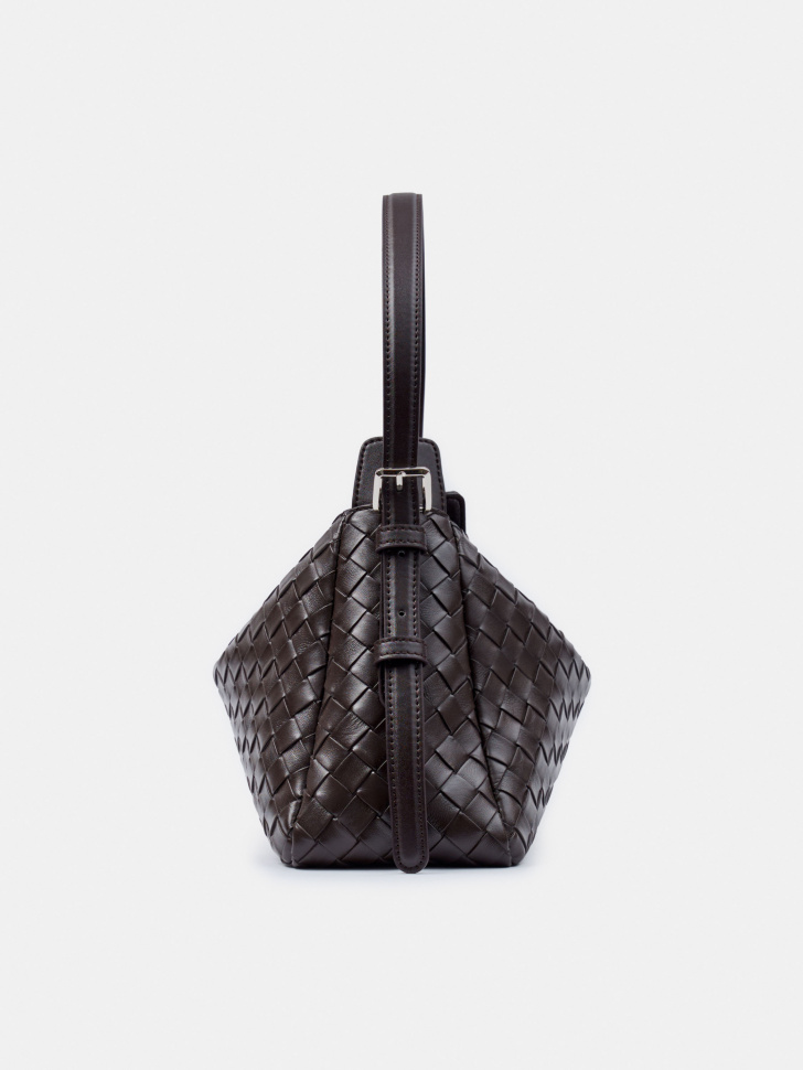 сумка из натуральной кожи премиум качества по цене 9999 руб вид справа