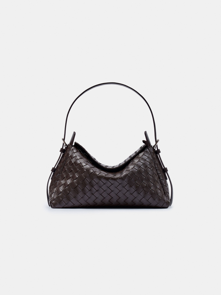 сумка из натуральной кожи премиум качества из кожи спереди