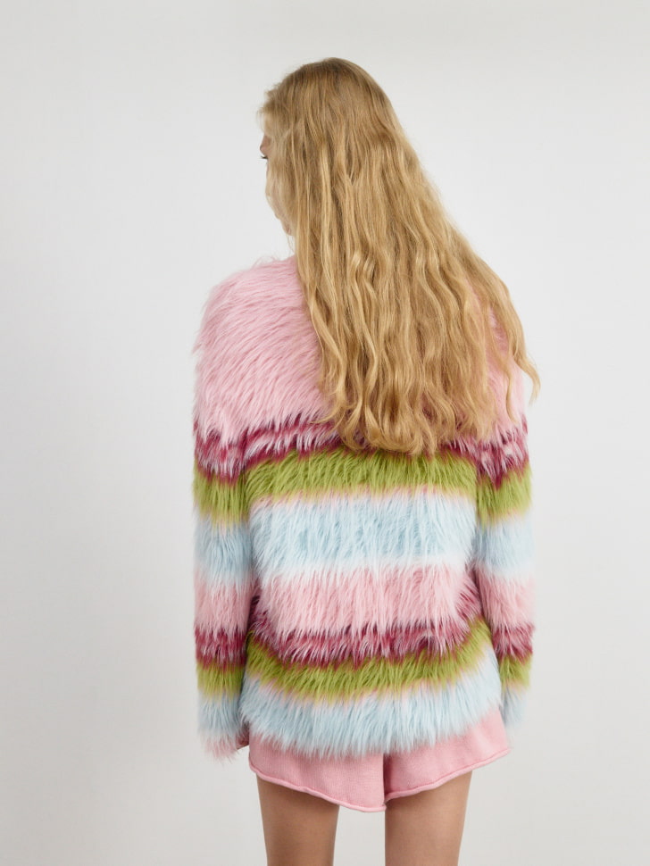 пушистый джемпер оверсайз из линейки sela young 4680798571577 с промокодом