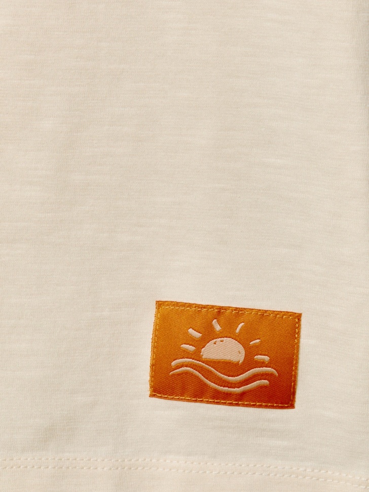 футболка оверсайз с принтом для мальчиков из россии вид сбоку