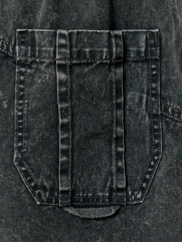 джинсовые шорты на резинке для мальчиков по цене 2699 руб вид справа