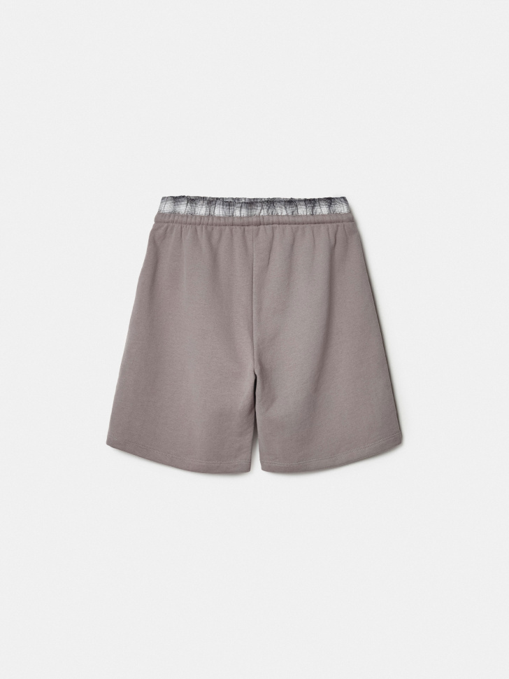 шорты с двойным поясом для девочек по цене 1699 руб вид справа