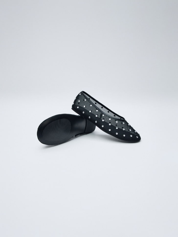 балетки из сетки с кристаллами 4610517046895 оригинал