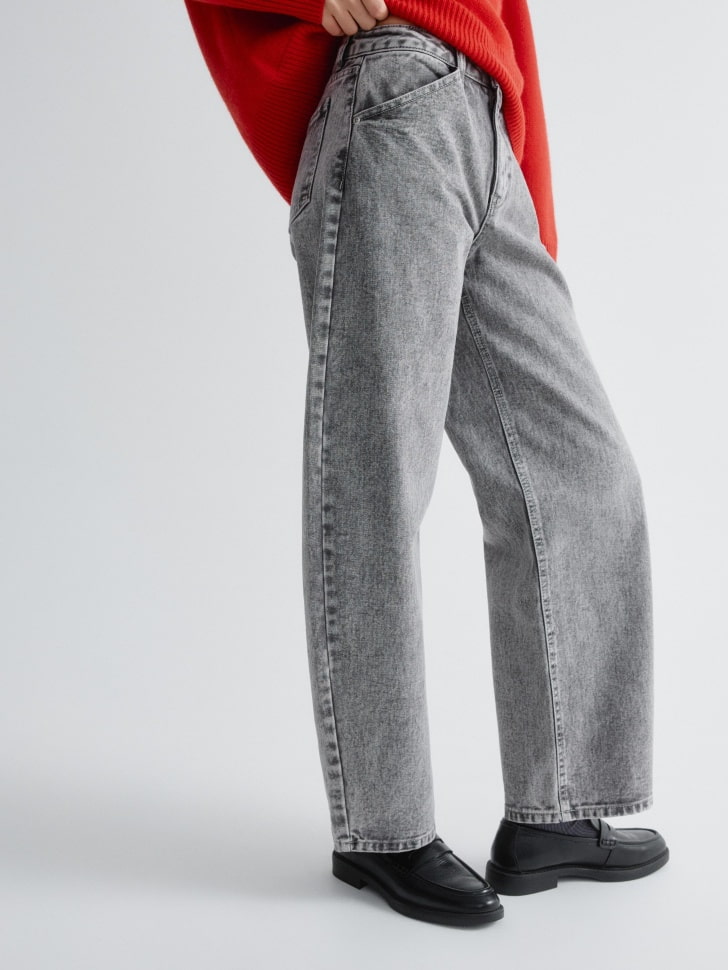 укороченные джинсы slouchy по цене 3599 руб вид справа