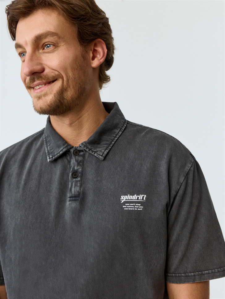 

Поло GARMENT WASH