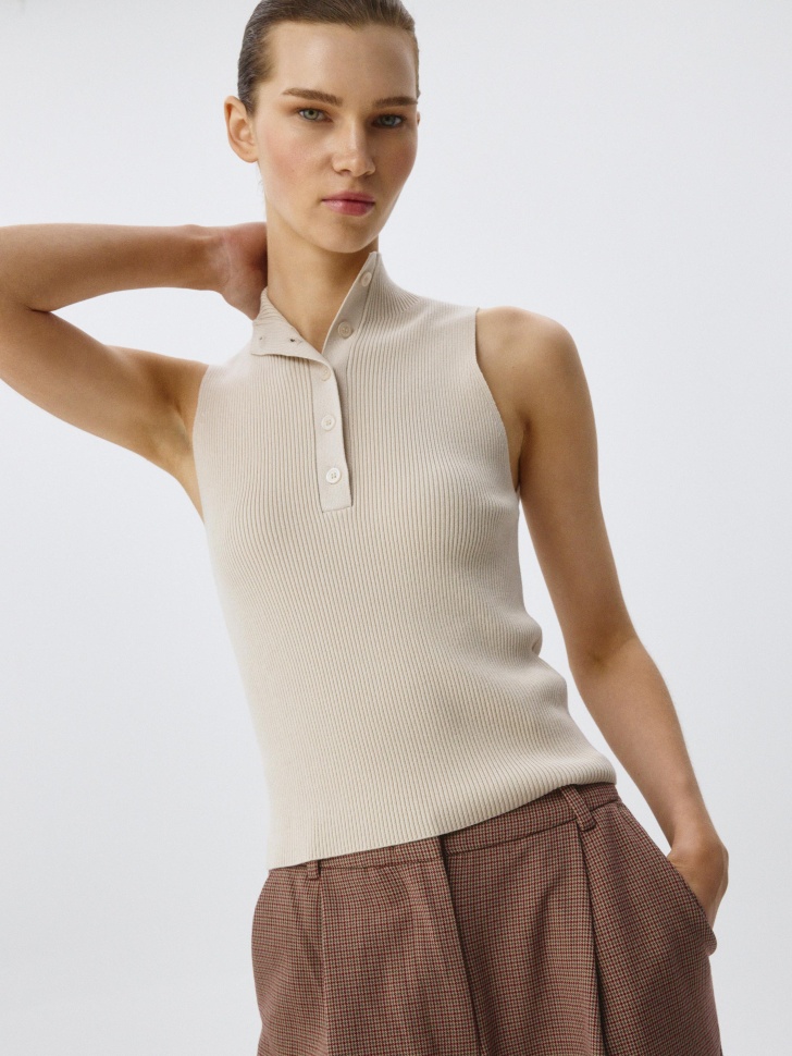 

Топ с воротником, SL5808010213