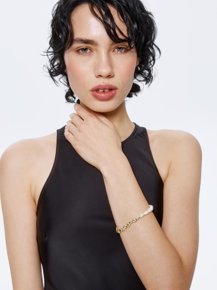 

Браслет из жемчуга и бусин, SL5812162809