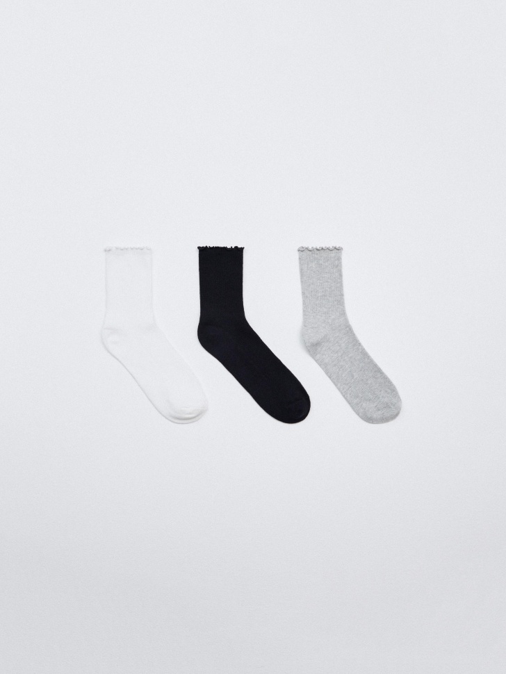 

Набор из 3 пар носков для девочек, 5808172428