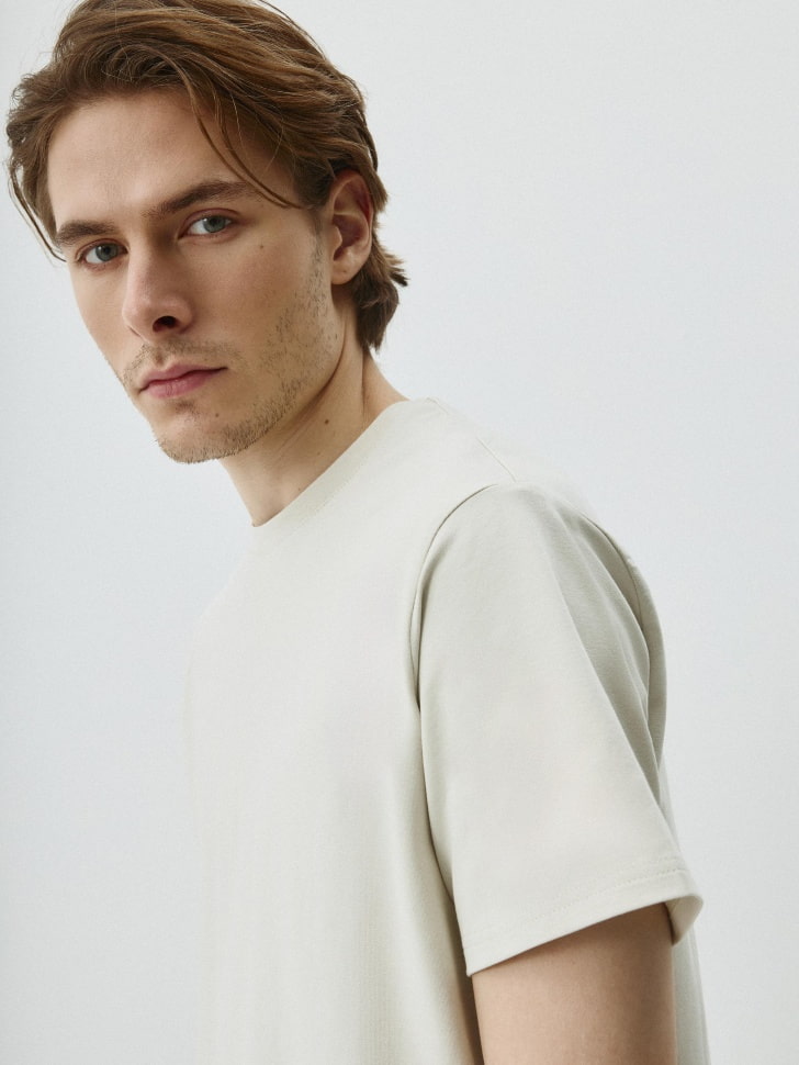 Футболка ADAM SLIM FIT базовая. Фото №4
