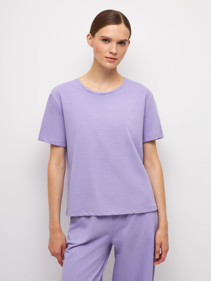 

Домашняя футболка, Сиреневый