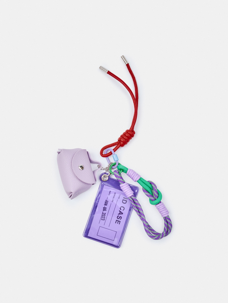 брелок с подвесками из линейки  young от бренда sela вид слева