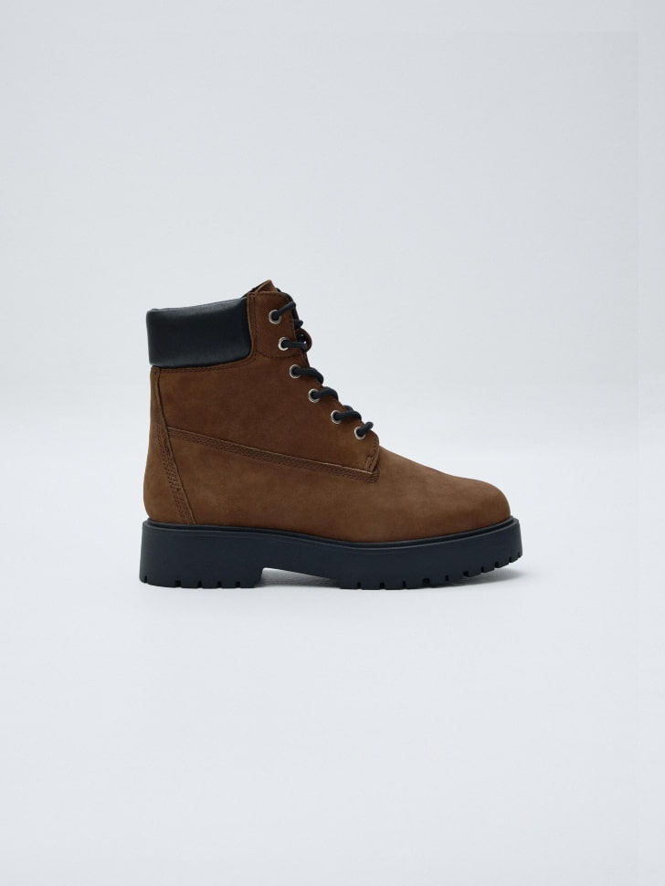 

Ботинки из натурального нубука, 5811204539