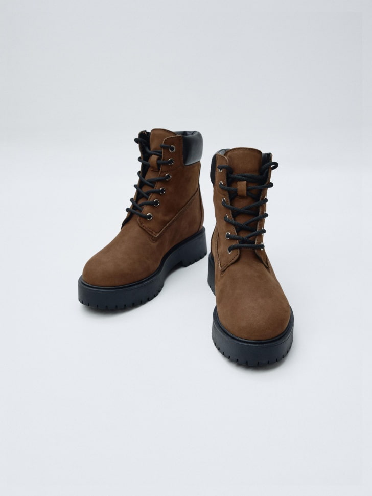 ботинки из натурального нубука 4610517255747 на официальном сайте