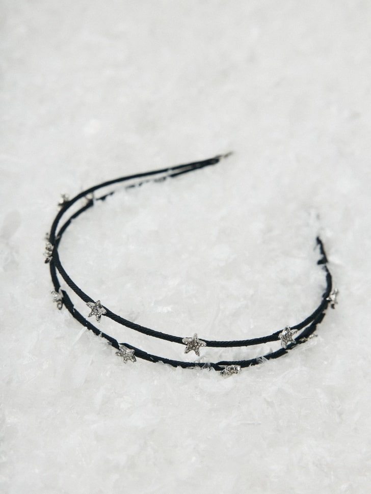 

Ободок для волос со стразами для девочек